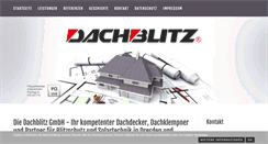 Desktop Screenshot of dachblitz.de